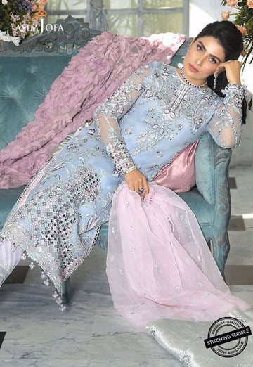 Asim Jofa Ajmc-02 Mahsa Festive Chiffon 2021